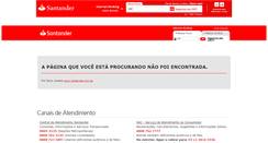 Desktop Screenshot of gruposantanderbrasil.com.br